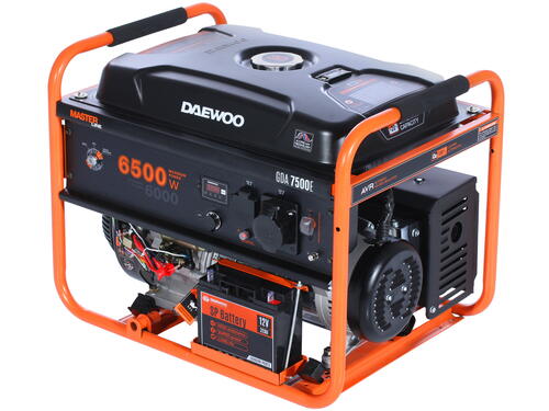 Купить Электрогенератор   бензиновый Daewoo GDA 7500E  1097883. Характеристики, отзывы и цены в Донецке