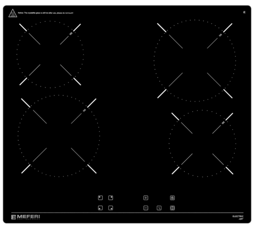 Купить Электрическая варочная поверхность Meferi MEH604BK LIGHT  9168761. Характеристики, отзывы и цены в Донецке