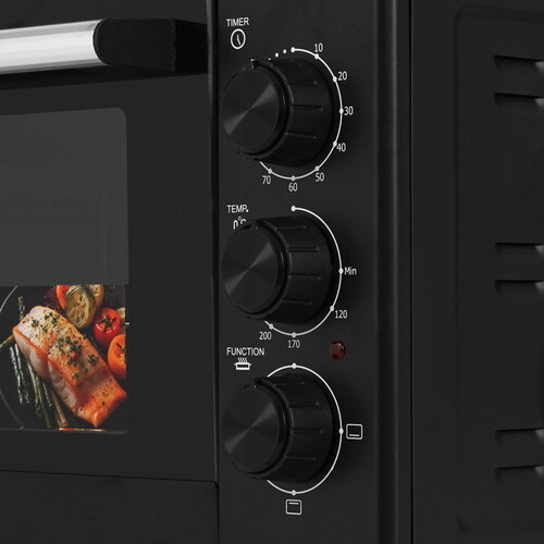 Купить Мини-печь Kraft KF-MO 270 черный  9229281. Характеристики, отзывы и цены в Донецке