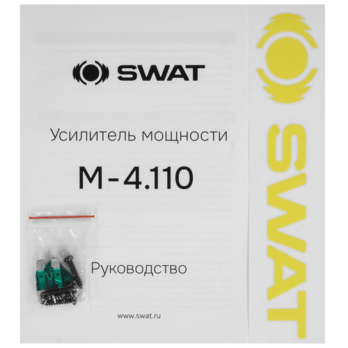Купить Усилитель SWAT M-4.110  9267698. Характеристики, отзывы и цены в Донецке