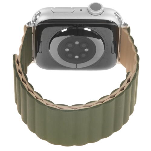 Купить Ремешок uBear для Apple Watch 42/ 44/ 45/ 49mm зеленый/серый  5460686. Характеристики, отзывы и цены в Донецке