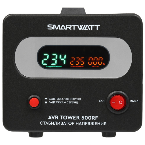 Купить Стабилизатор напряжения SMARTWATT AVR TOWER 500RF  9098949. Характеристики, отзывы и цены в Донецке