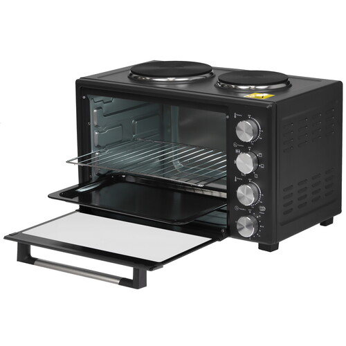 Купить Мини-печь Kraft KFC-MOHP 380 HDGR серый  9080984. Характеристики, отзывы и цены в Донецке