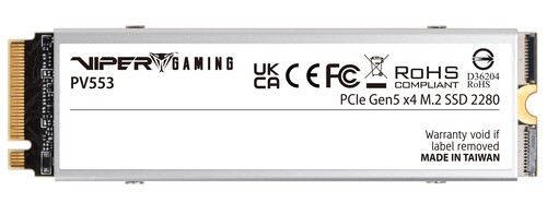 Купить 2000 ГБ M.2 NVMe накопитель Patriot Viper PV553  5466352. Характеристики, отзывы и цены в Донецке