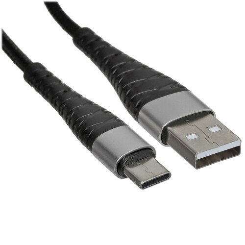 Купить Кабель круглый Borofone USB Type-C - USB 2.0 Type-A черный 0.25 м  5475046. Характеристики, отзывы и цены в Донецке