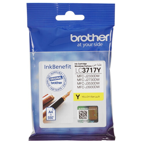 Купить Картридж Brother (LC-3717Y) желтый  5451381. Характеристики, отзывы и цены в Донецке