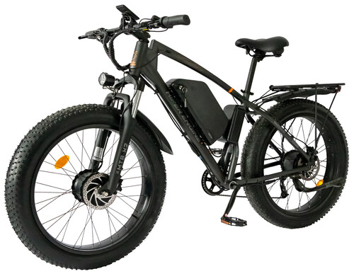Купить Электровелосипед HIPER ENGINE MTB X2 черный  5490015. Характеристики, отзывы и цены в Донецке