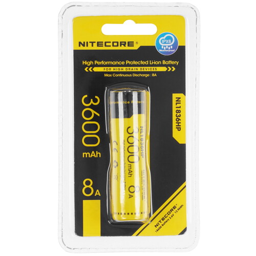 Купить Аккумулятор NITECORE NL1836HP 3600 мА*ч  9170790. Характеристики, отзывы и цены в Донецке