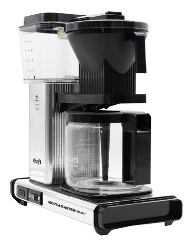 Купить Кофеварка капельная Moccamaster KBG Select 53981 серебристый  9076810. Характеристики, отзывы и цены в Донецке