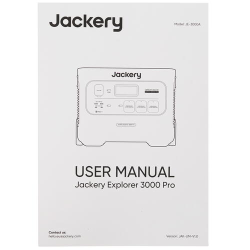Купить Портативная зарядная станция Jackery Explorer 3000 Pro черный  5426723. Характеристики, отзывы и цены в Донецке