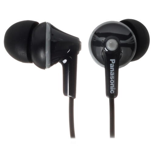 Купить Проводные наушники Panasonic RP-HJE125E-K черный  5082559. Характеристики, отзывы и цены в Донецке