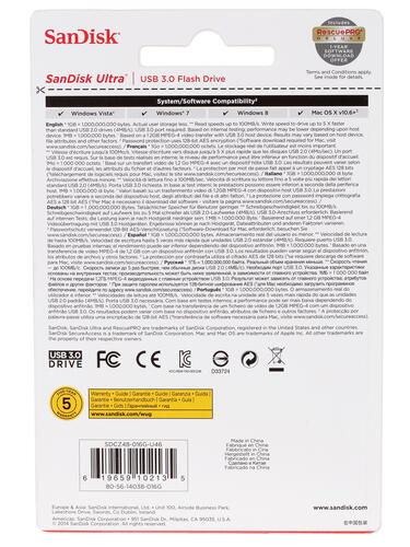 Купить Память USB Flash 16 ГБ SanDisk Ultra [SDCZ48-016G-U46]  0178514. Характеристики, отзывы и цены в Донецке