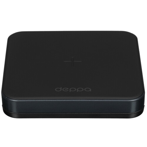 Купить Беспроводное зарядное устройство DEPPA Fast Charger Qi черный  5475913. Характеристики, отзывы и цены в Донецке