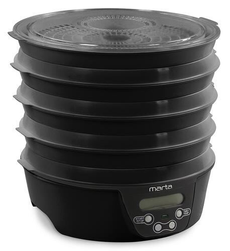 Купить Сушилка для овощей и фруктов MARTA MT-FD1888C черный  9934671. Характеристики, отзывы и цены в Донецке