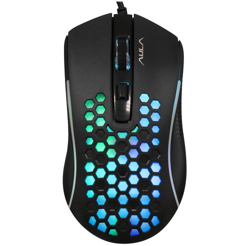 Купить Мышь проводная AULA S11 [80002157] черный  5606257. Характеристики, отзывы и цены в Донецке