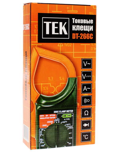 Купить Мультиметр TEK DT 266C  1118130. Характеристики, отзывы и цены в Донецке