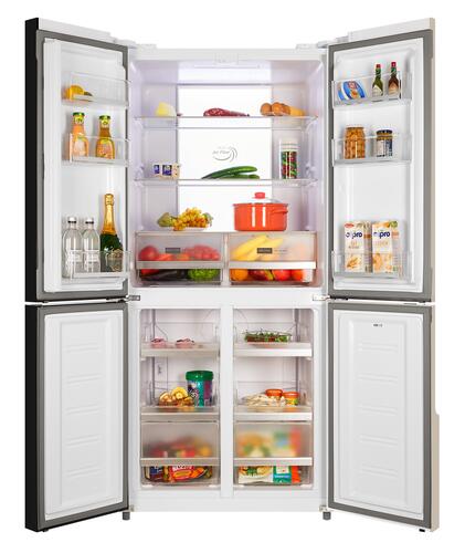 Купить Холодильник многодверный  Nordfrost RFQ 510 NFH золотистый  9069196. Характеристики, отзывы и цены в Донецке