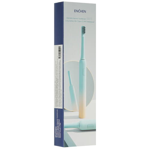 Купить Электрическая зубная щетка Enchen Mint 5 голубой  9915540. Характеристики, отзывы и цены в Донецке