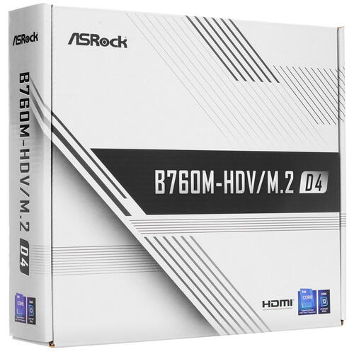 Купить Материнская плата ASRock B760M-HDV/M.2 D4  5094824. Характеристики, отзывы и цены в Донецке