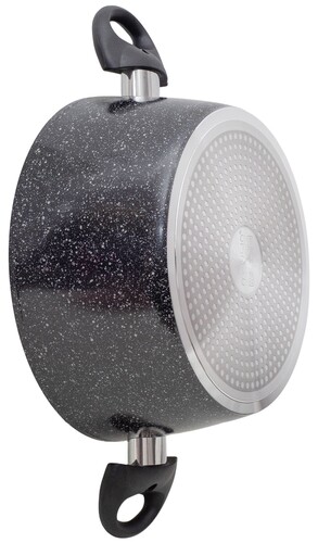 Купить Кастрюля MoulinVilla Titan Urban TMCS-24-I 3.9 л 24 см черный  9198473. Характеристики, отзывы и цены в Донецке