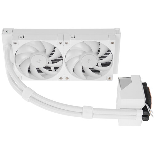 Купить Система охлаждения DEEPCOOL LT240 WH ARGB  белая  5463293. Характеристики, отзывы и цены в Донецке