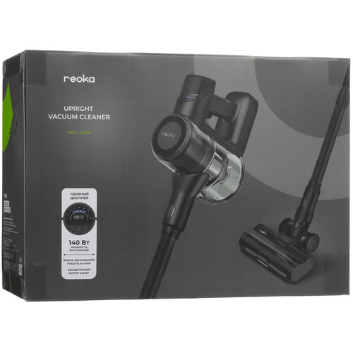 Купить Пылесос  вертикальный  Reoka RKSC-SC450  черный  9156308. Характеристики, отзывы и цены в Донецке