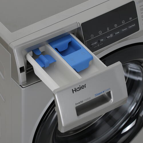 Купить Стиральная машина Haier HW90-BP14929BS серебристый  5426791. Характеристики, отзывы и цены в Донецке