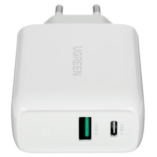 Купить Сетевое зарядное устройство Ugreen CD170 белый  5052697. Характеристики, отзывы и цены в Донецке