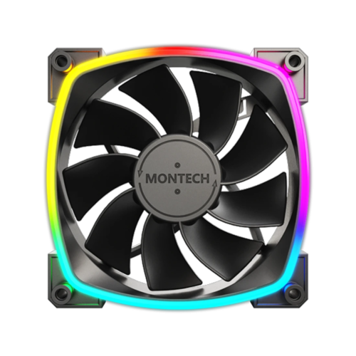 Купить Комплект вентиляторов Montech RX120 [RX120B3P] черный  5620646. Характеристики, отзывы и цены в Донецке