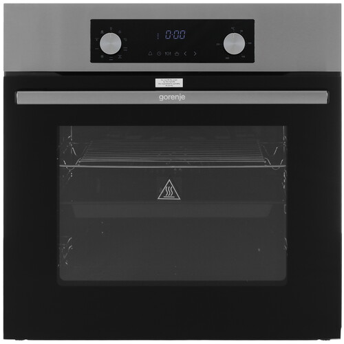 Купить Электрический духовой шкаф Gorenje BO6737E02NX серебристый  9140407. Характеристики, отзывы и цены в Донецке