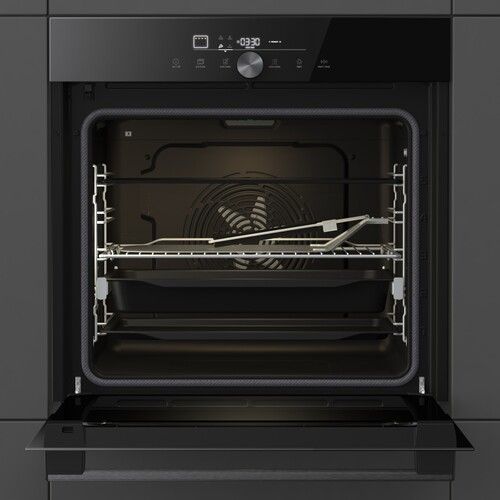 Купить Электрический духовой шкаф Gorenje GO66E Pizza350C черный  9179715. Характеристики, отзывы и цены в Донецке