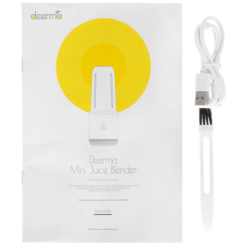 Купить Блендер портативный Deerma DEM-NU06 синий  5069981. Характеристики, отзывы и цены в Донецке