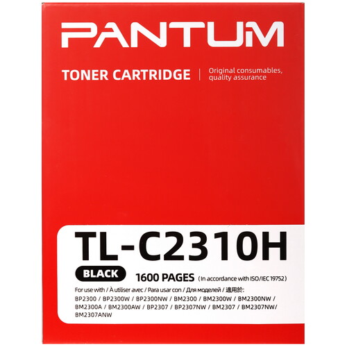 Купить Картридж лазерный Pantum TL-C2310H черный  5450793. Характеристики, отзывы и цены в Донецке