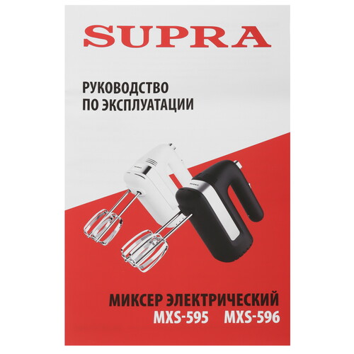 Купить Миксер Supra MXS-595 белый  9052836. Характеристики, отзывы и цены в Донецке