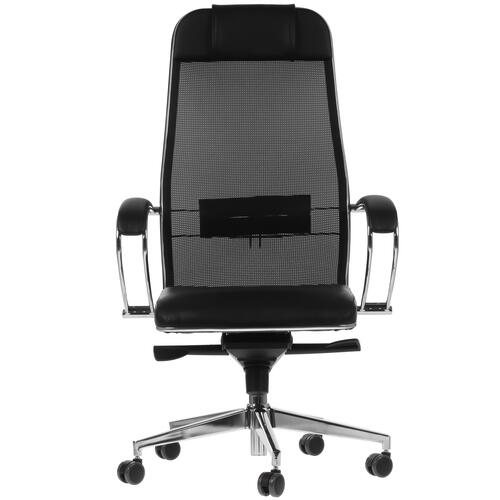 Купить Кресло офисное Метта Samurai Comfort-1.01 черный  4776422. Характеристики, отзывы и цены в Донецке