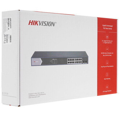 Купить Коммутатор Hikvision DS-3E0518P-E/M  4837619. Характеристики, отзывы и цены в Донецке
