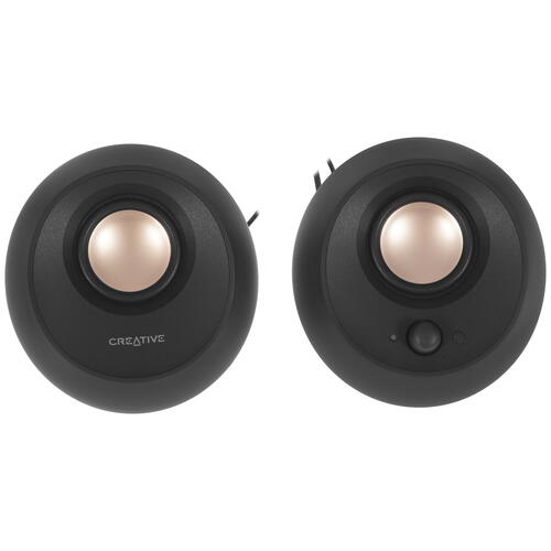 Купить Колонки Creative PEBBLE V3 черный  4837272. Характеристики, отзывы и цены в Донецке