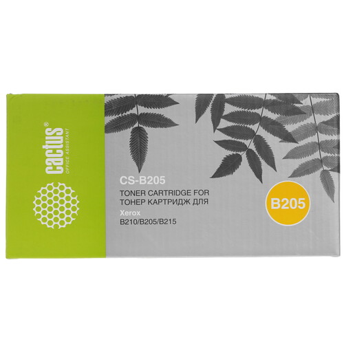 Купить Картридж лазерный Cactus CS-B205 черный, с чипом  9065151. Характеристики, отзывы и цены в Донецке