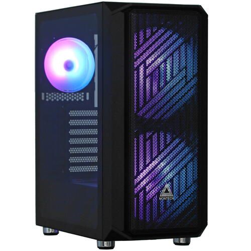 Купить Корпус MONTECH AIR X  черный  4887364. Характеристики, отзывы и цены в Донецке