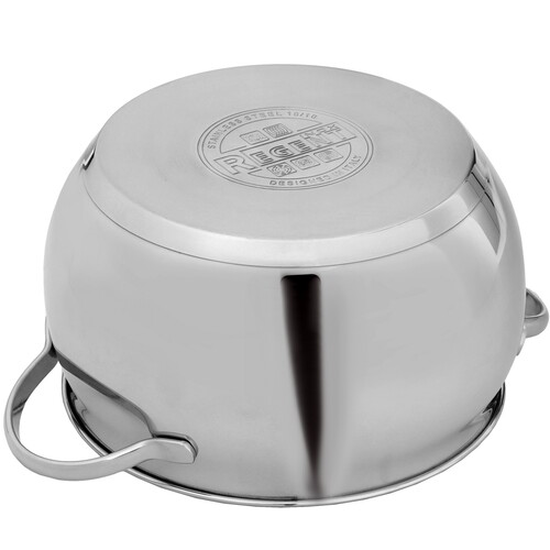 Купить Кастрюля Regent inox Apple B 93-B-3 3.6 л 20 см серебристый  5448464. Характеристики, отзывы и цены в Донецке