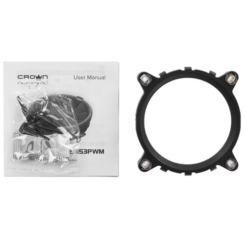 Купить Кулер для процессора Crown CM-1150PWMv2  9207047. Характеристики, отзывы и цены в Донецке