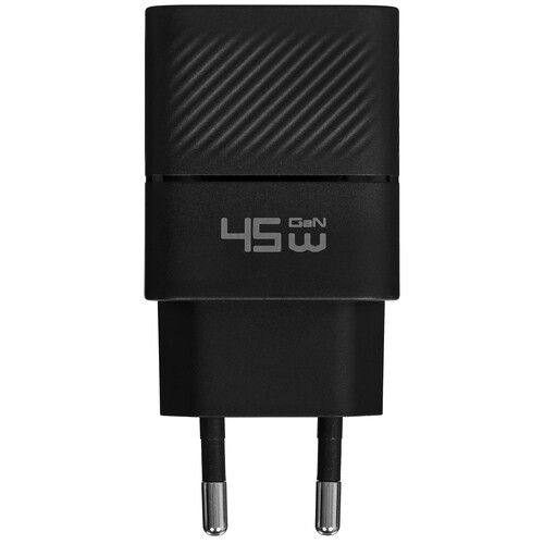 Купить Сетевое зарядное устройство KEYRON K45ACQCPDGaNB черный  9226650. Характеристики, отзывы и цены в Донецке