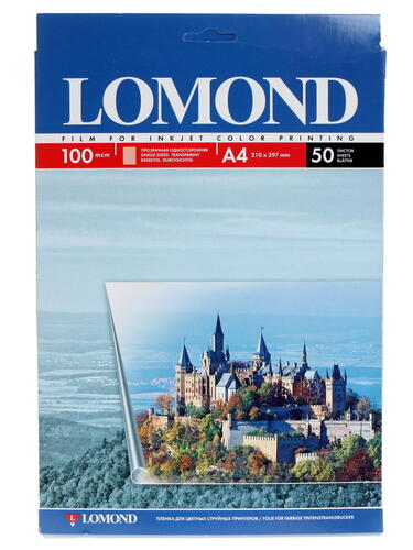 Купить Пленка прозрачная Lomond PE Ink Jet Film  0018727. Характеристики, отзывы и цены в Донецке