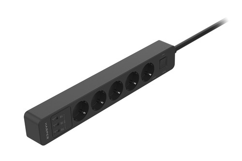 Купить Сетевой фильтр Harper UCH-510 черный  5362783. Характеристики, отзывы и цены в Донецке