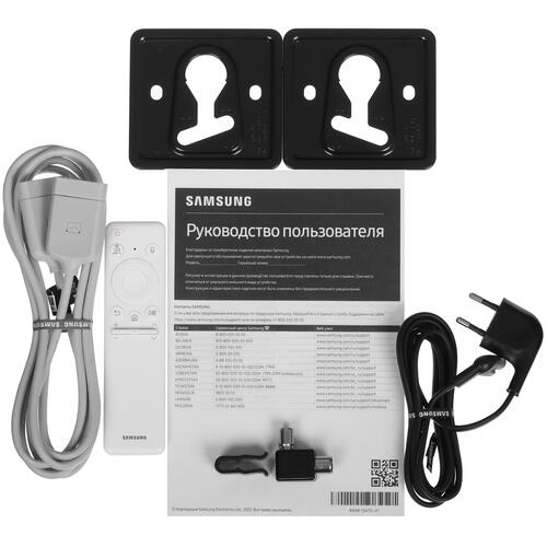 Купить 32" (80 см) Телевизор Samsung The Frame QE32LS03CBUXRU черный  5436577. Характеристики, отзывы и цены в Донецке