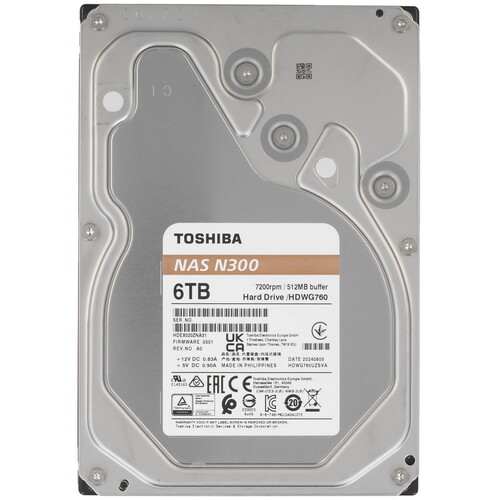 Купить 6 ТБ Жесткий диск Toshiba N300  5609493. Характеристики, отзывы и цены в Донецке