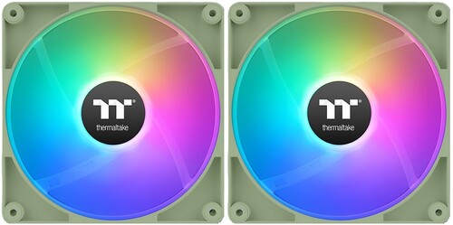 Купить Комплект вентиляторов Thermaltake CT120 ARGB Hydrangea Blue [CL-F202-PL12MG-A] зеленый  5486445. Характеристики, отзывы и цены в Донецке