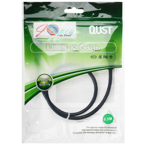 Купить Кабель iOpen USB 3.2 Gen 1 Type-A - USB 3.2 Gen 1 Type-A  5602508. Характеристики, отзывы и цены в Донецке