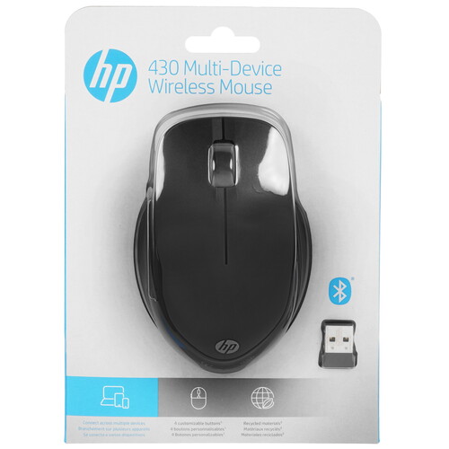 Купить Мышь беспроводная HP 430  9199314. Характеристики, отзывы и цены в Донецке