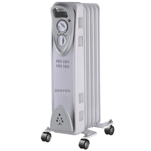 Купить Масляный обогреватель Zerten MRS-10 серый  9021184. Характеристики, отзывы и цены в Донецке